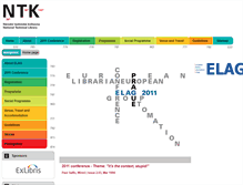 Tablet Screenshot of elag2011.techlib.cz